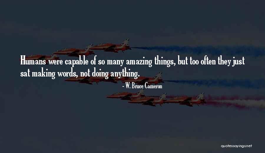 W. Bruce Cameron Quotes 1530996 W. Bruce Cameron Quotes 1530996
