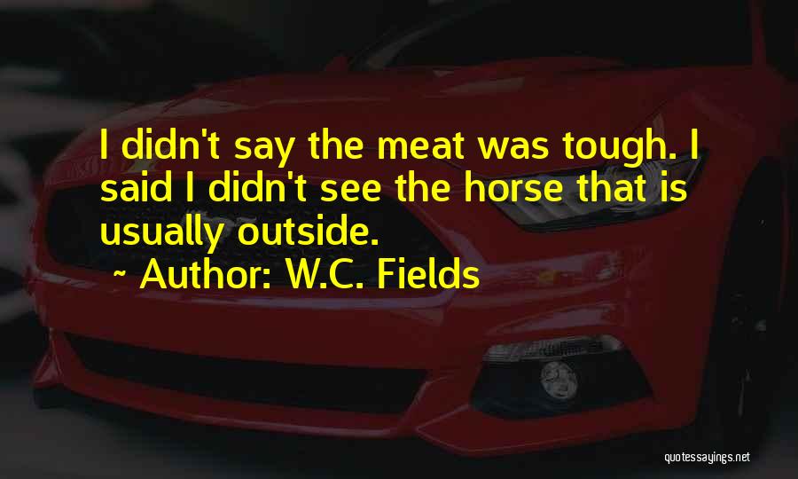 W.C. Fields Quotes 2015477