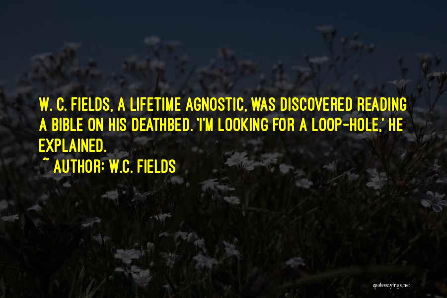 W.C. Fields Quotes 542805