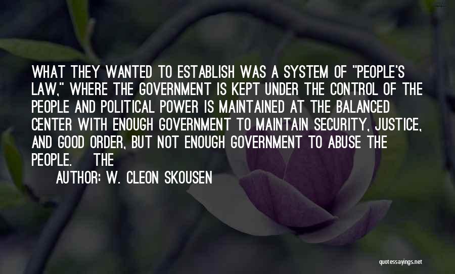 W. Cleon Skousen Quotes 478874