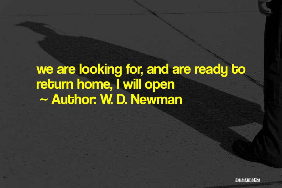 W. D. Newman Quotes 1361222