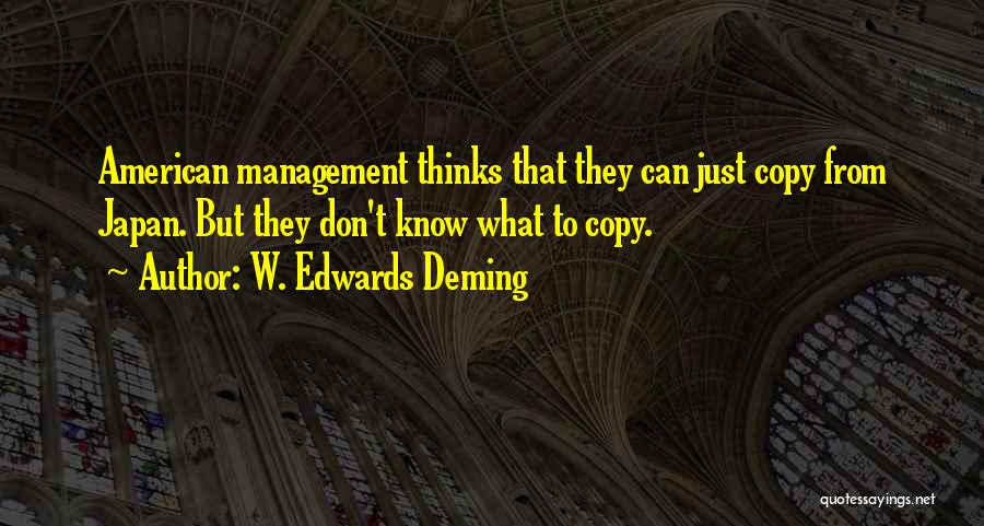 W. Edwards Deming Quotes 1119460