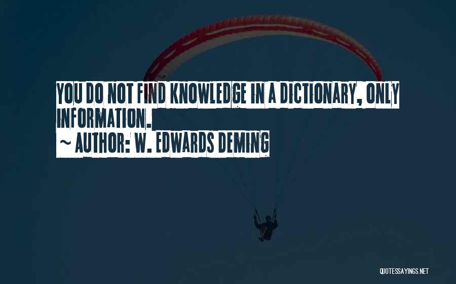 W. Edwards Deming Quotes 661887