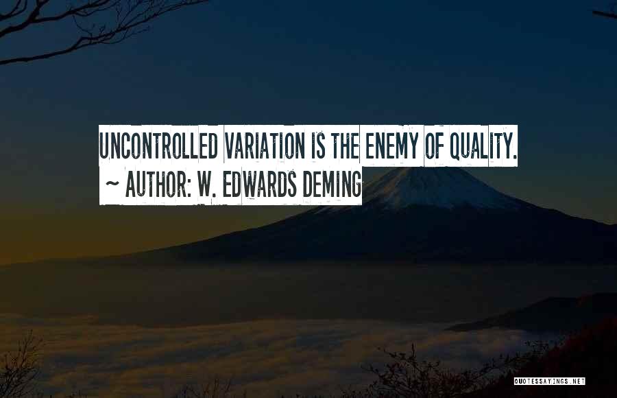 W. Edwards Deming Quotes 808165
