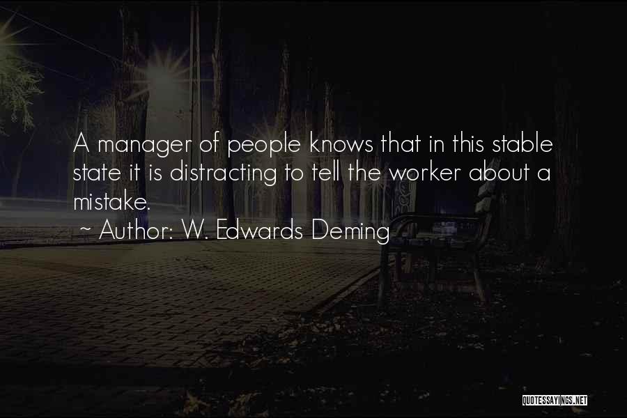 W. Edwards Deming Quotes 810405