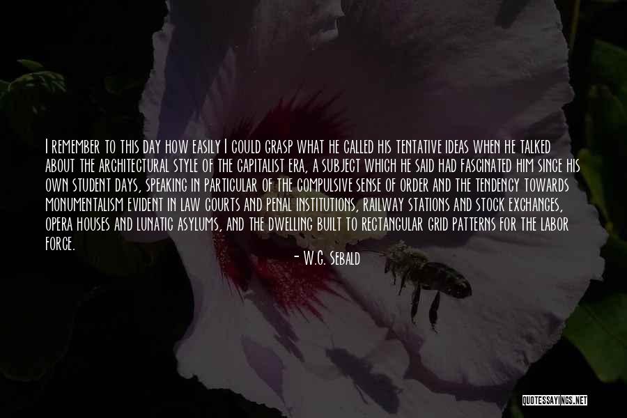 W.G. Sebald Quotes 1203201 W.G. Sebald Quotes 1203201