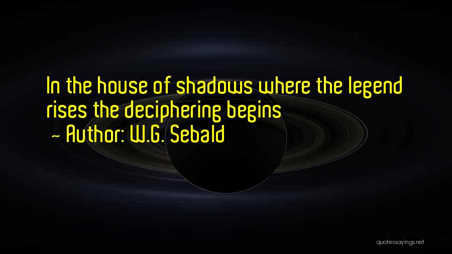 W.G. Sebald Quotes 1349314