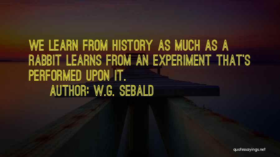 W.G. Sebald Quotes 2259896