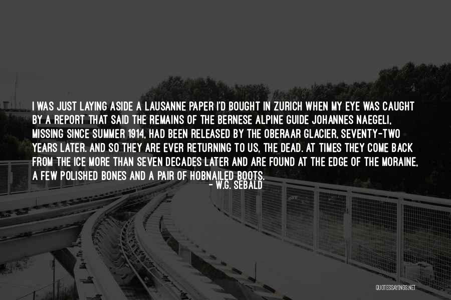 W.G. Sebald Quotes 310575 W.G. Sebald Quotes 310575