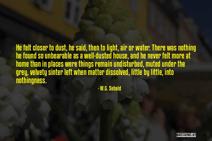 W.G. Sebald Quotes 912286