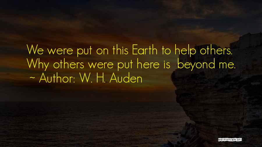 W. H. Auden Quotes 273326