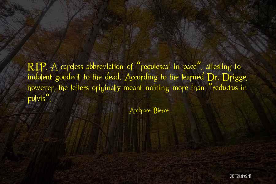 W O Abbreviation Quotes By Ambrose Bierce W O Abbreviation Quotes By Ambrose Bierce