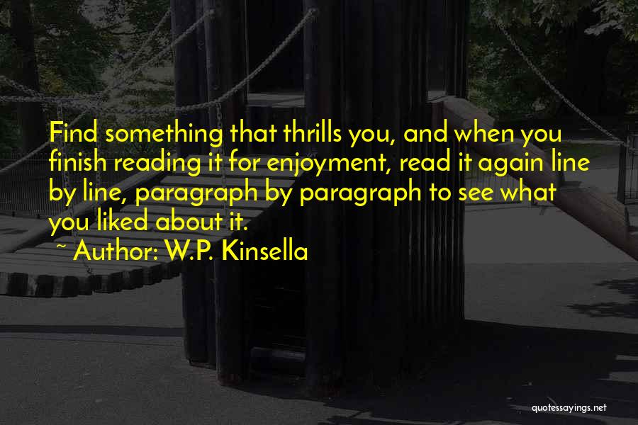 W.P. Kinsella Quotes 742834