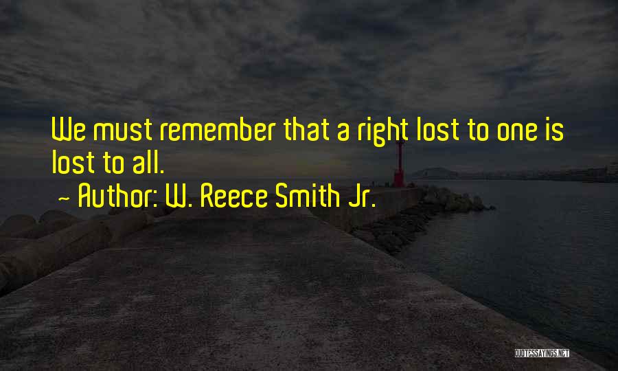 W. Reece Smith Jr. Quotes 1755102