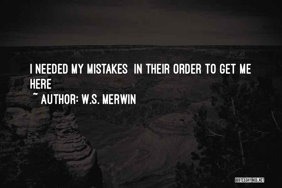 W.S. Merwin Quotes 1944820