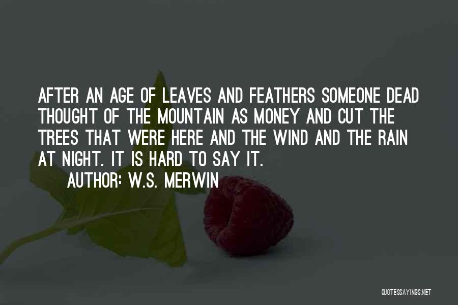 W.S. Merwin Quotes 2023636