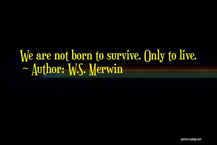 W.S. Merwin Quotes 2209923