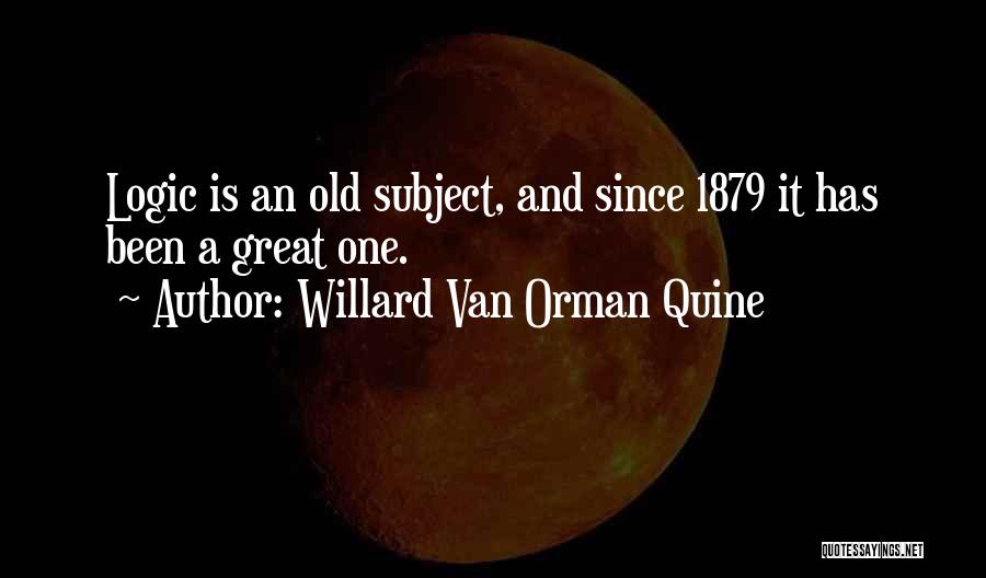 W.v. Quine Quotes By Willard Van Orman Quine