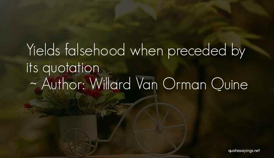 W.v. Quine Quotes By Willard Van Orman Quine