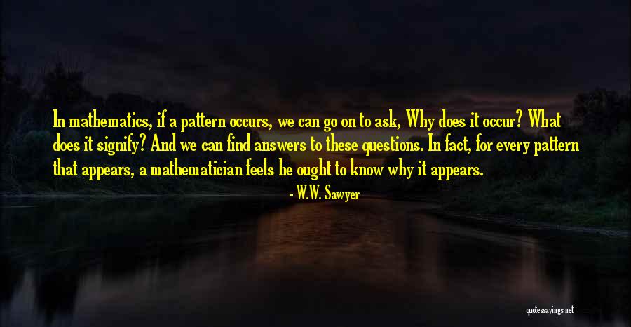 W.W. Sawyer Quotes 1455155