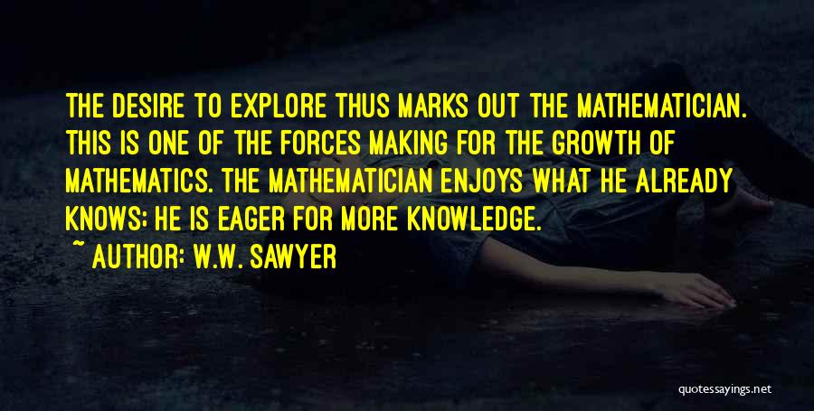 W.W. Sawyer Quotes 237375