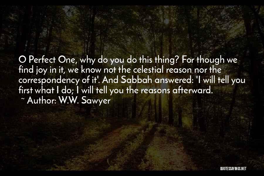 W.W. Sawyer Quotes 501932