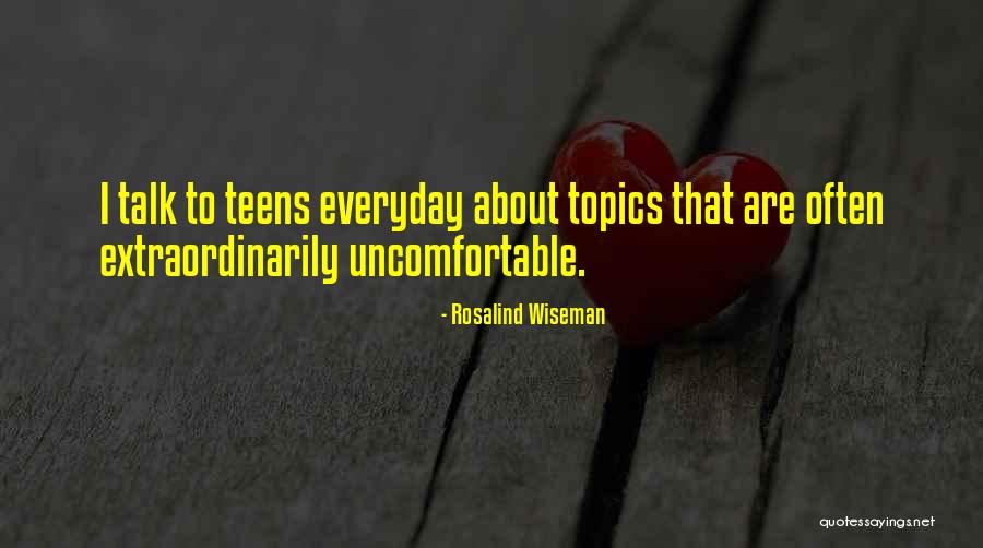 Wabc Quotes By Rosalind Wiseman Wabc Quotes By Rosalind Wiseman