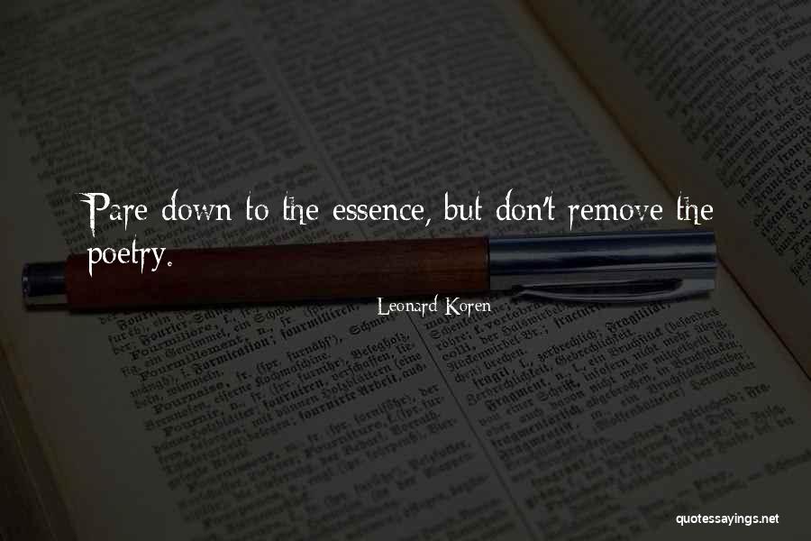 Wabi Quotes By Leonard Koren