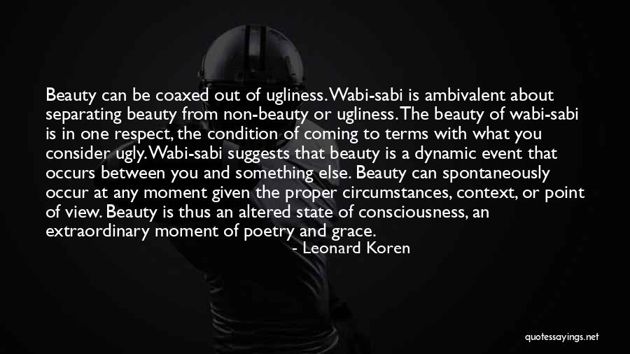 Wabi Quotes By Leonard Koren Wabi Quotes By Leonard Koren
