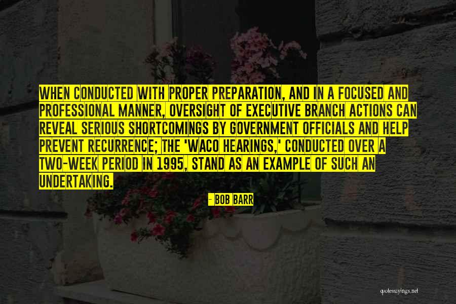 Waco Quotes By Bob Barr