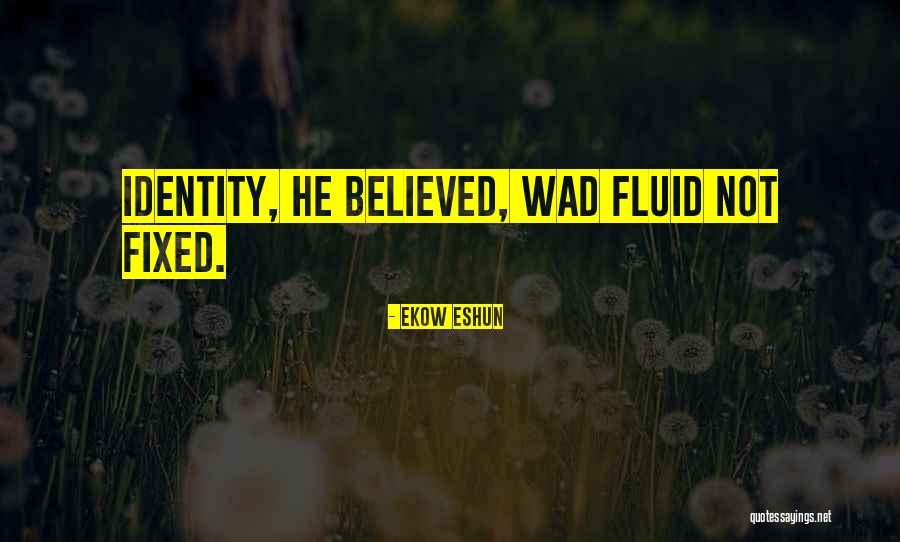Wad Quotes By Ekow Eshun Wad Quotes By Ekow Eshun