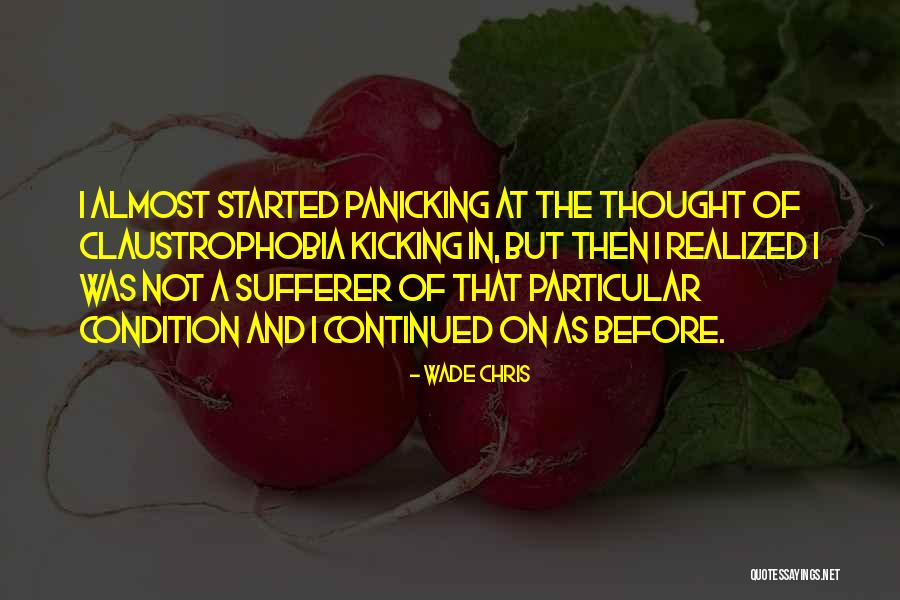 Wade Chris Quotes 1143548