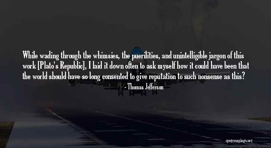 Wading Quotes By Thomas Jefferson Wading Quotes By Thomas Jefferson