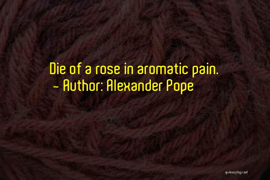 Wag Mong Isipin Quotes By Alexander Pope