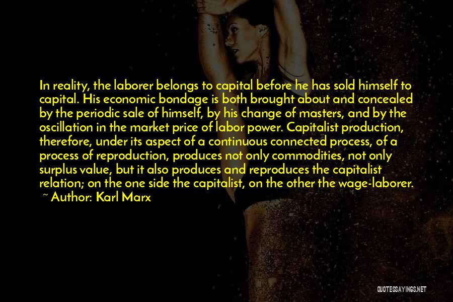 Wage Labor And Capital Quotes By Karl Marx