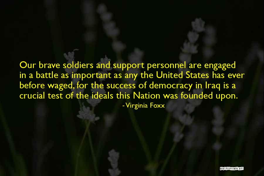 Waged Quotes By Virginia Foxx Waged Quotes By Virginia Foxx