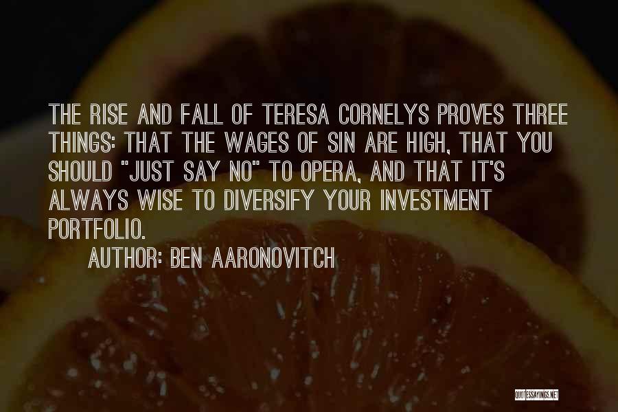 Wages Of Sin Quotes By Ben Aaronovitch