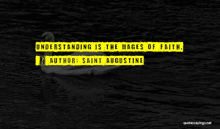 Wages Quotes By Saint Augustine