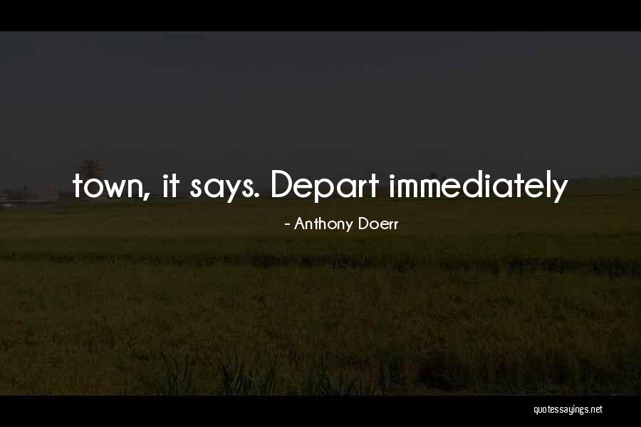 Waghorn Ah6 Quotes By Anthony Doerr Waghorn Ah6 Quotes By Anthony Doerr