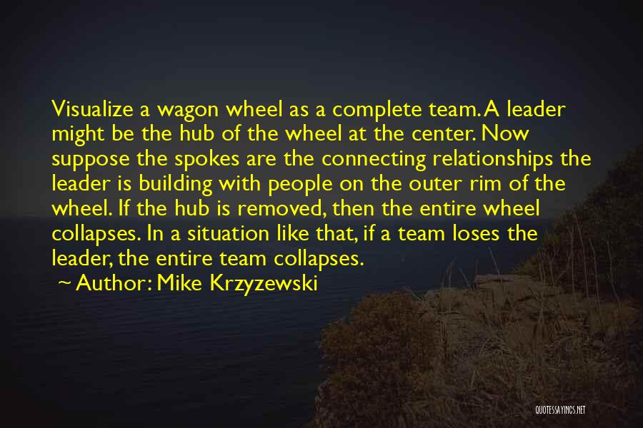 Wagon Wheel Quotes By Mike Krzyzewski