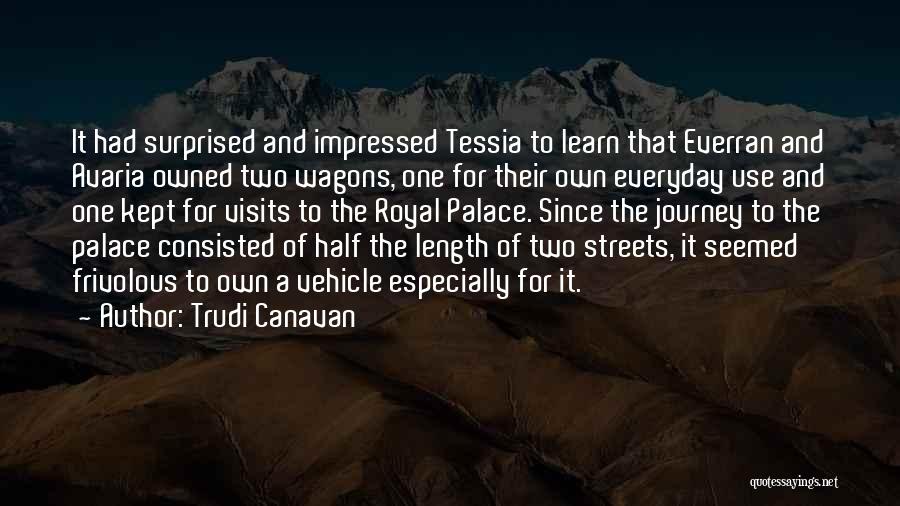 Wagons Quotes By Trudi Canavan