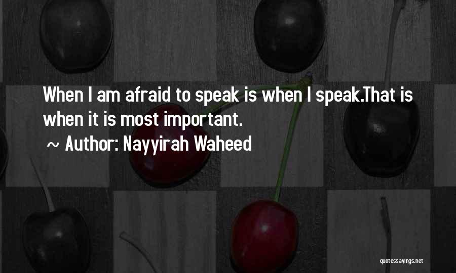 Waheed Quotes By Nayyirah Waheed