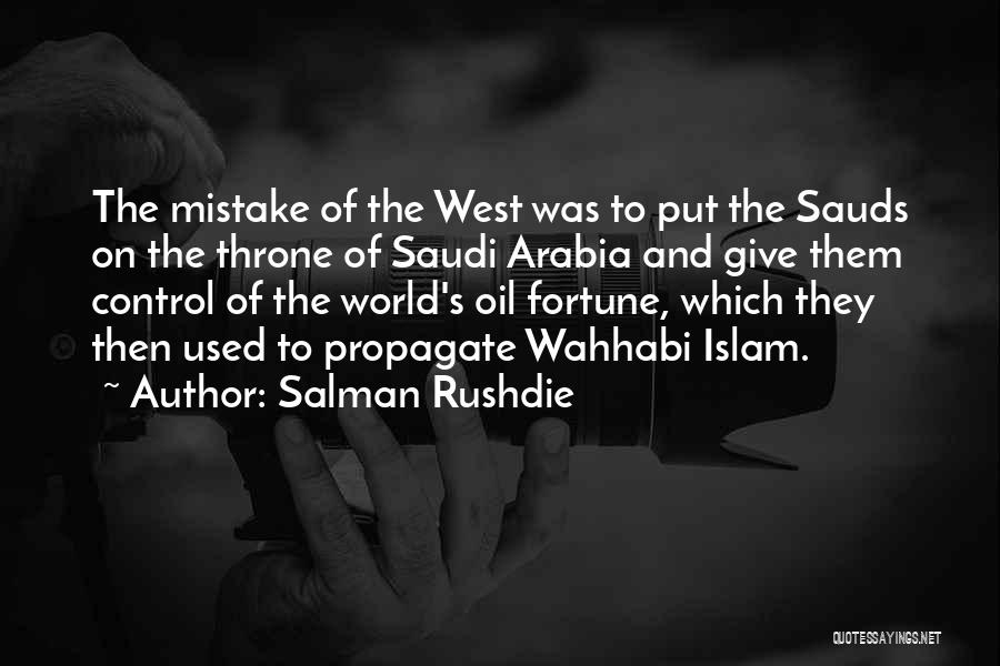 Wahhabi Quotes By Salman Rushdie