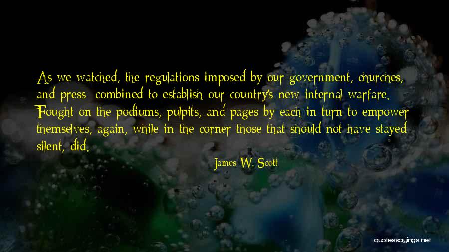 Wahlbergs Epauletted Quotes By James W. Scott Wahlbergs Epauletted Quotes By James W. Scott