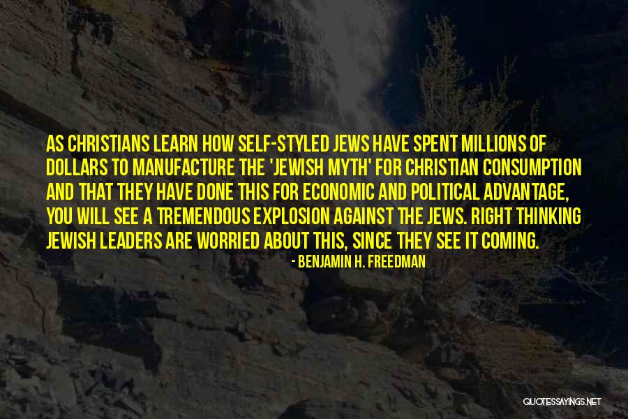 Wairimu Nelson Quotes By Benjamin H. Freedman Wairimu Nelson Quotes By Benjamin H. Freedman