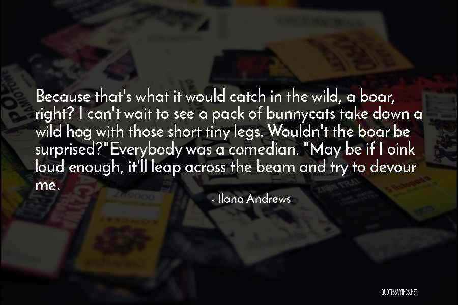Wait And See Quotes By Ilona Andrews Wait And See Quotes By Ilona Andrews