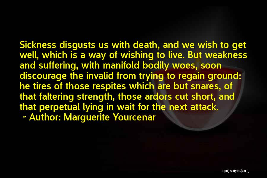 Wait For Death Quotes By Marguerite Yourcenar