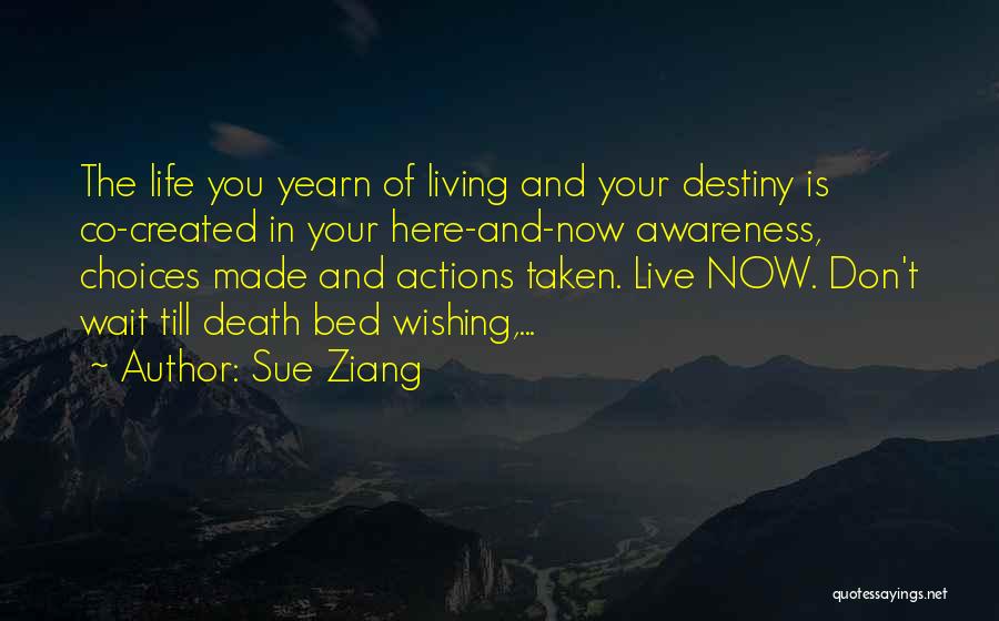 Wait Till Death Quotes By Sue Ziang