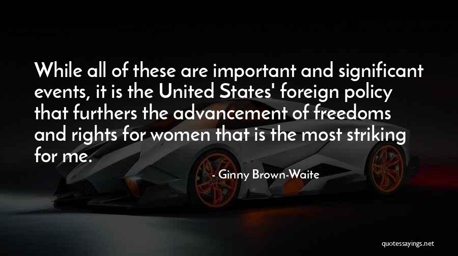 Waite Quotes By Ginny Brown-Waite Waite Quotes By Ginny Brown-Waite