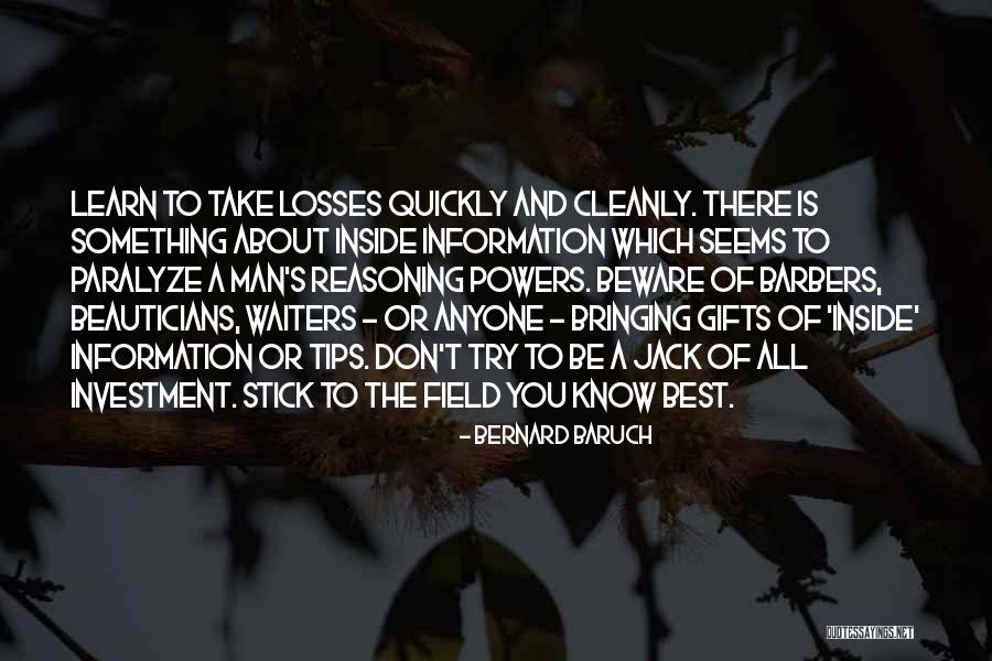 Waiters And Tips Quotes By Bernard Baruch Waiters And Tips Quotes By Bernard Baruch